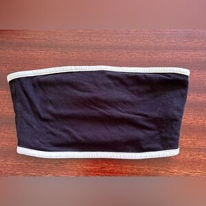 Divided Small Black & White Bandeau